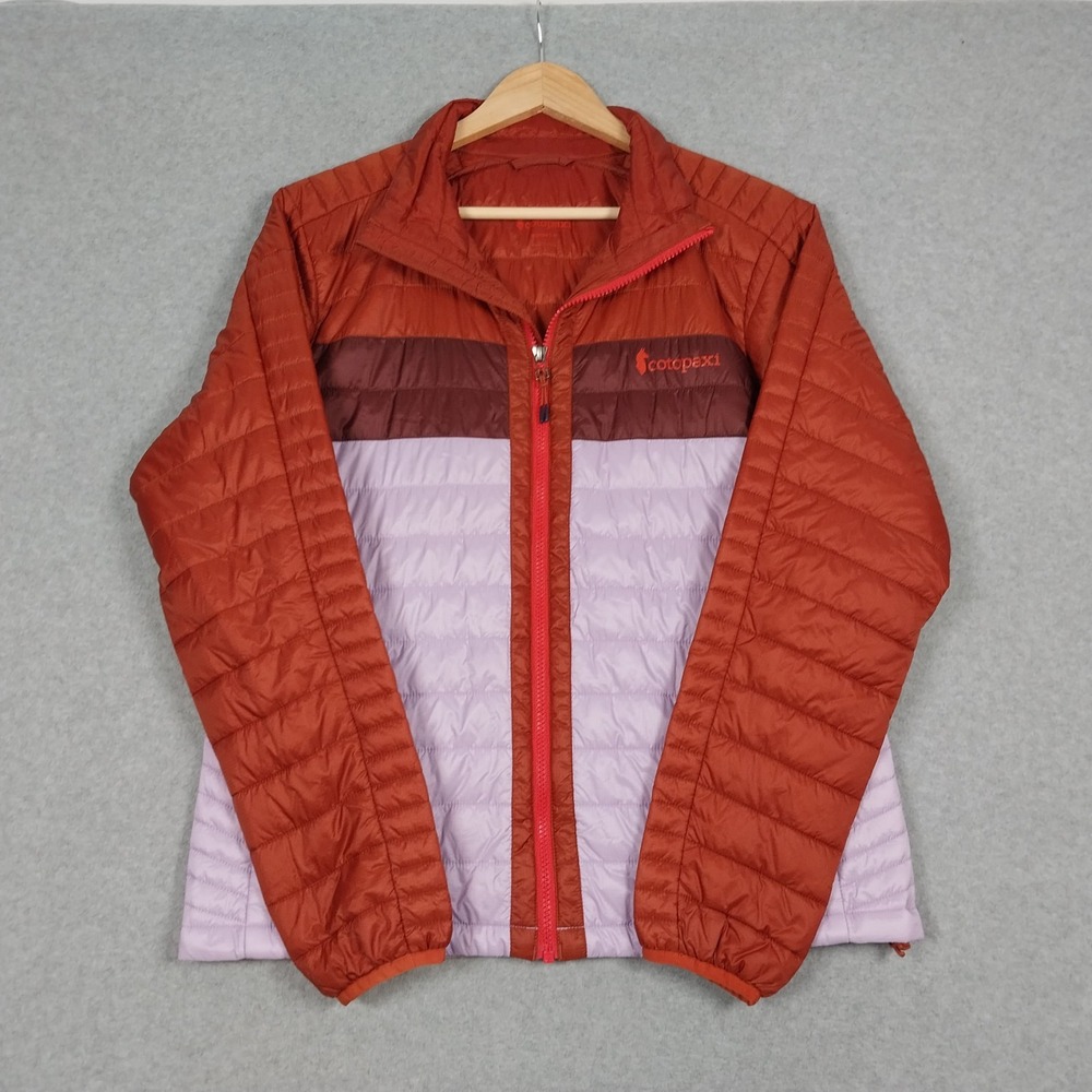 Cotopaxi Jacket Womens Medium Pink Orange Capa Insulated Puffer Colorblock
